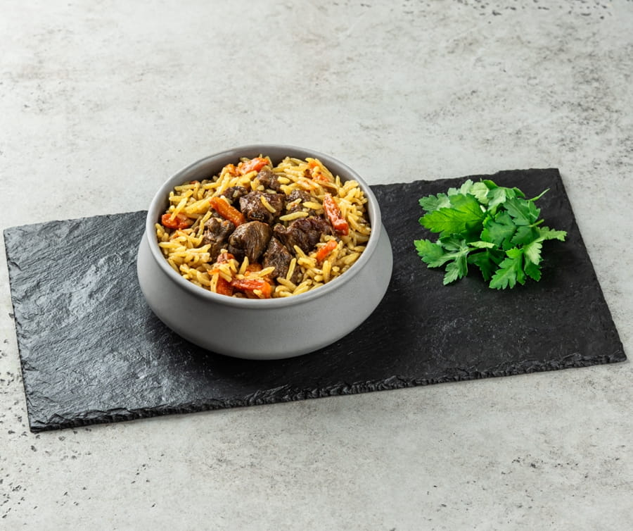 Плов с говядиной