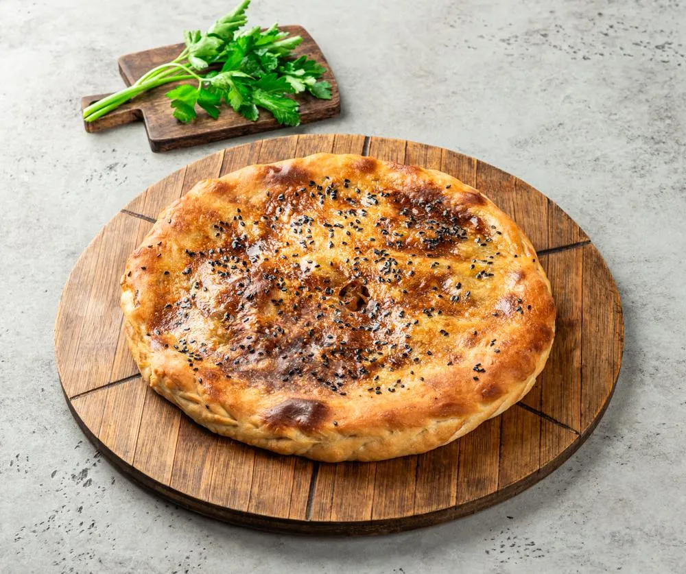 Пирог с мясом и капустой
