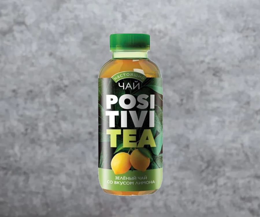 Positivi чай черный со вкусом лимона