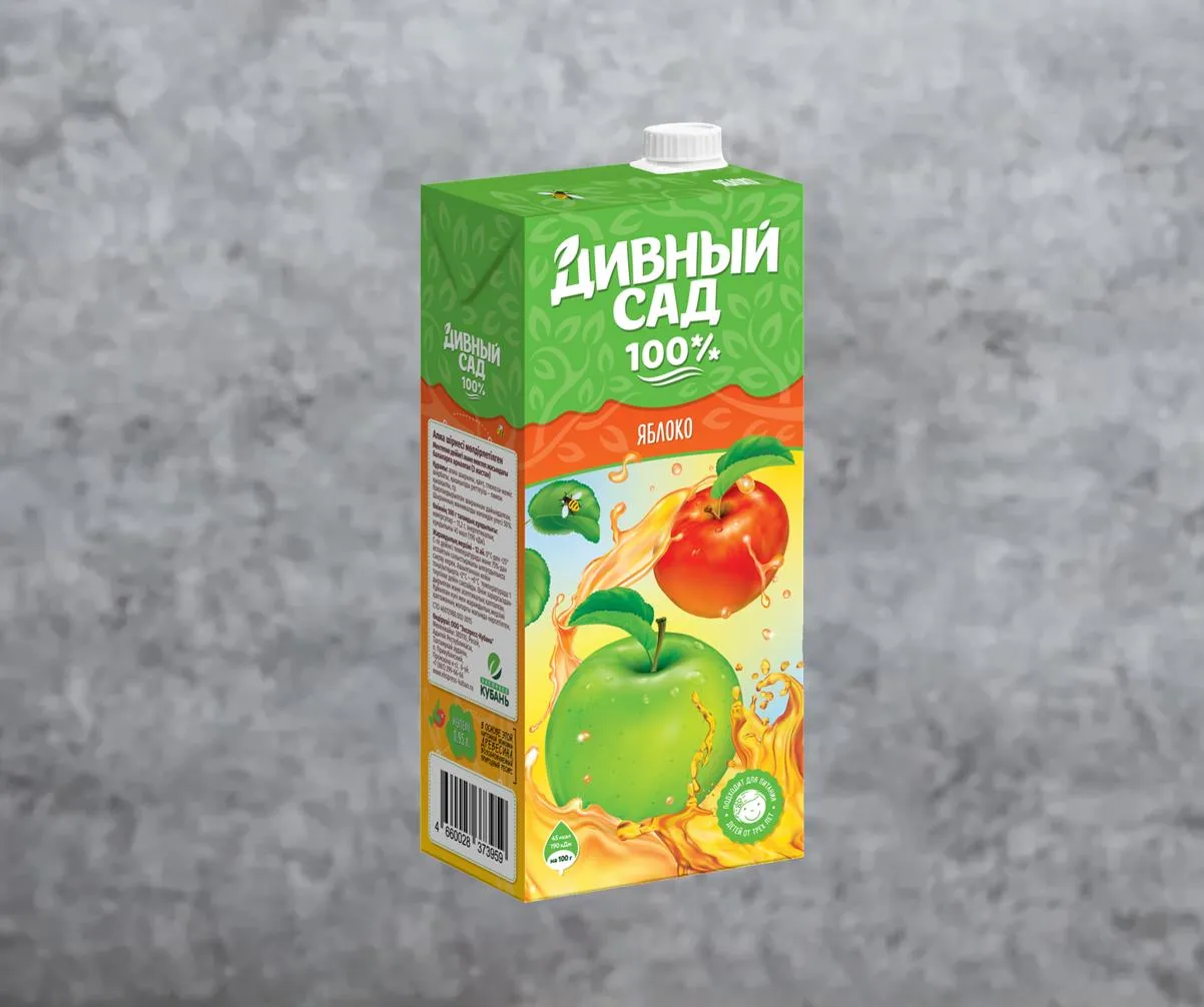 Сок "Дивный сад" 0.2 яблоко