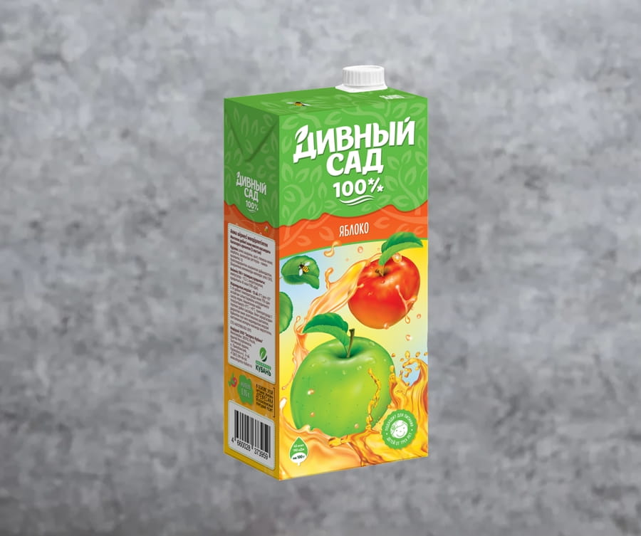 Сок "Дивный сад" 0.2 яблоко
