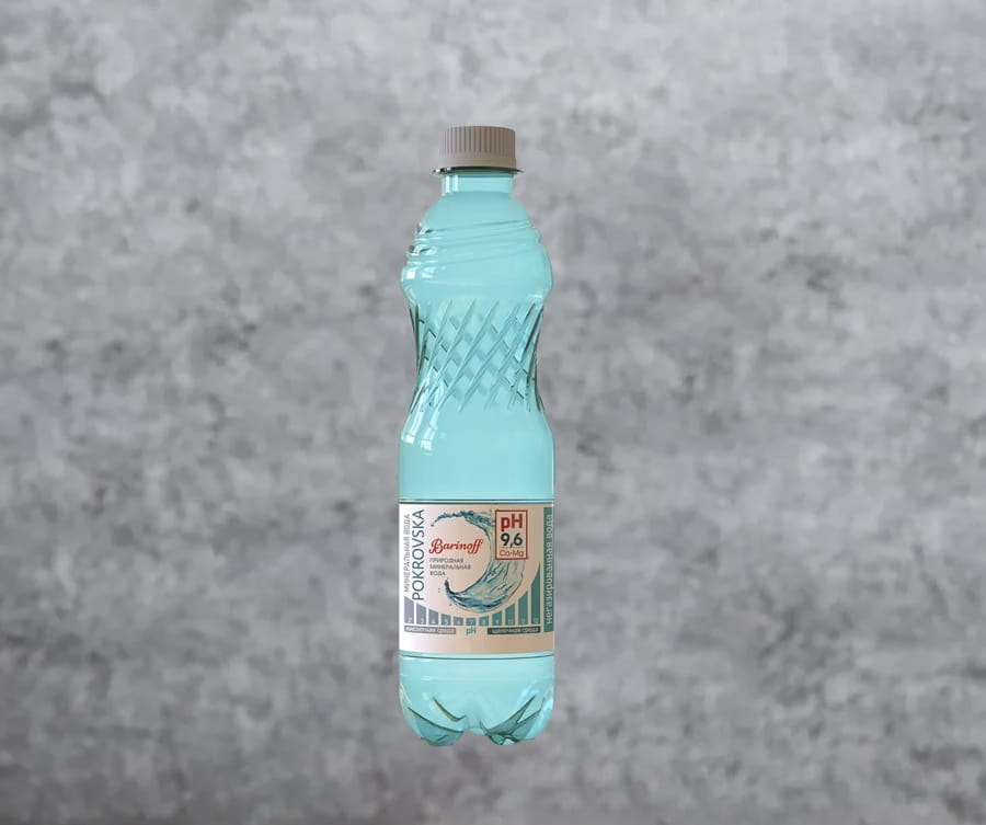 Вода "Покровская" минеральная 0.5 л.