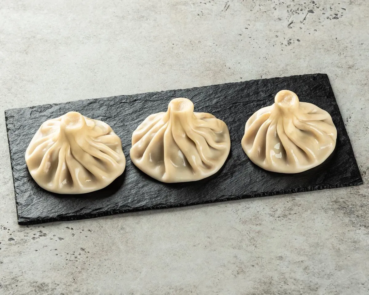 Хинкали с бараниной и говядиной